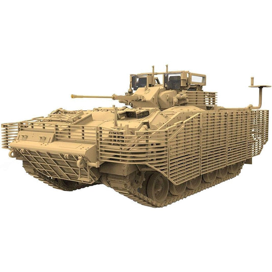 Mon Model 1/35 British Army Infantry Fighting Vehicle FV510 Warrior TES(H) Plastic Model MSS017