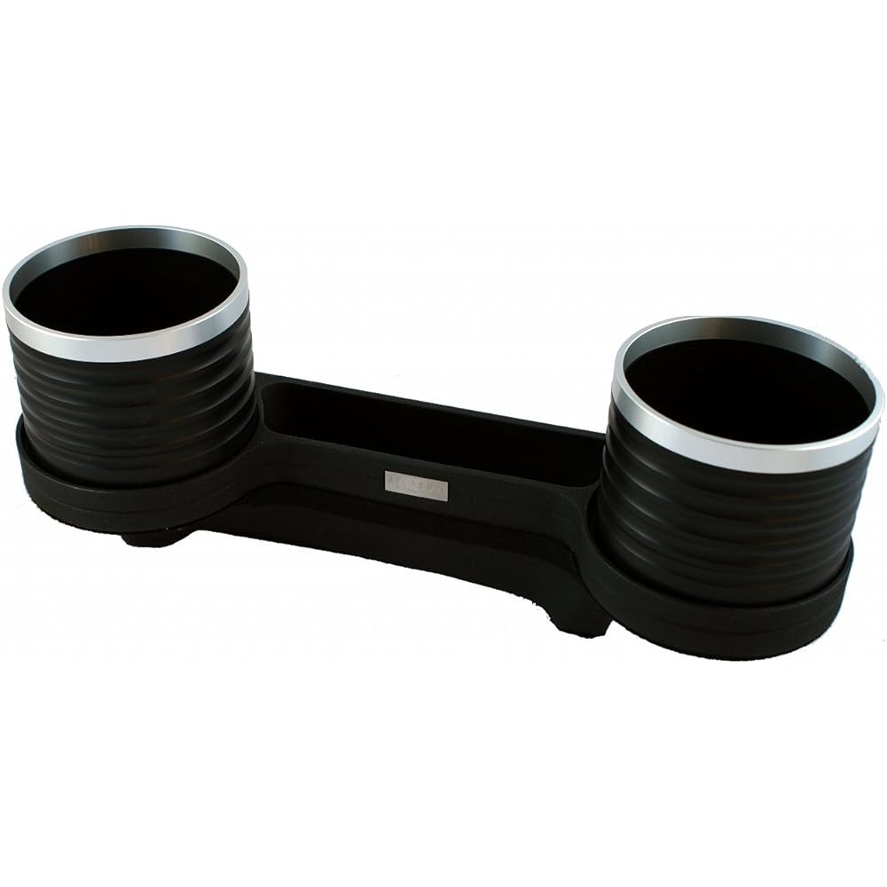ALCABO Drink & Pocket Holder Black/Ring Cup (AL-M302BS) Mercedes-Benz E Class (W211/S211)/CLS Class (C219) Right/Left Hand Drive