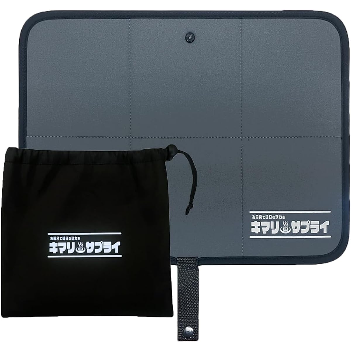 [Kimari Sauna Supply] Sauna Mat, Foldable, Compact, Men's, Women's, Sauna Goods, Outdoor, Sauna, Unisex, Washable, Quick Drying, Mat Pouch Included, Sauna Mat