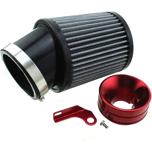 NINOMA Air Filter & Adapter Kit 6.5HP Clone GX160 GX200 Predator 212cc Engine Go Kart Racing Kart Mini Bike