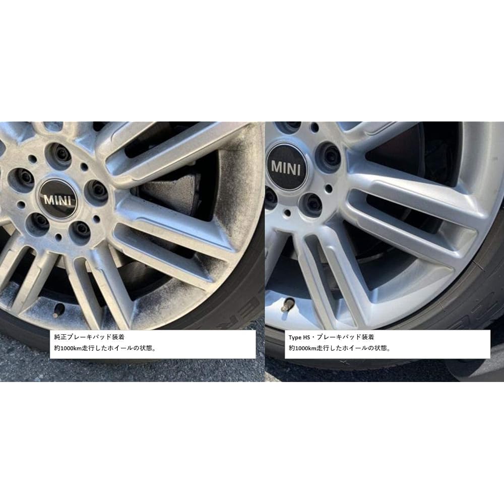 GIOMIC [Low Dust] Performance Brake Pad Type-HS (Rear) [245HS]