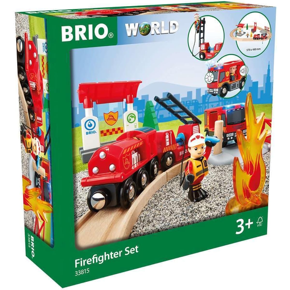 BRIO WORLD Fire Rescue Set 33815