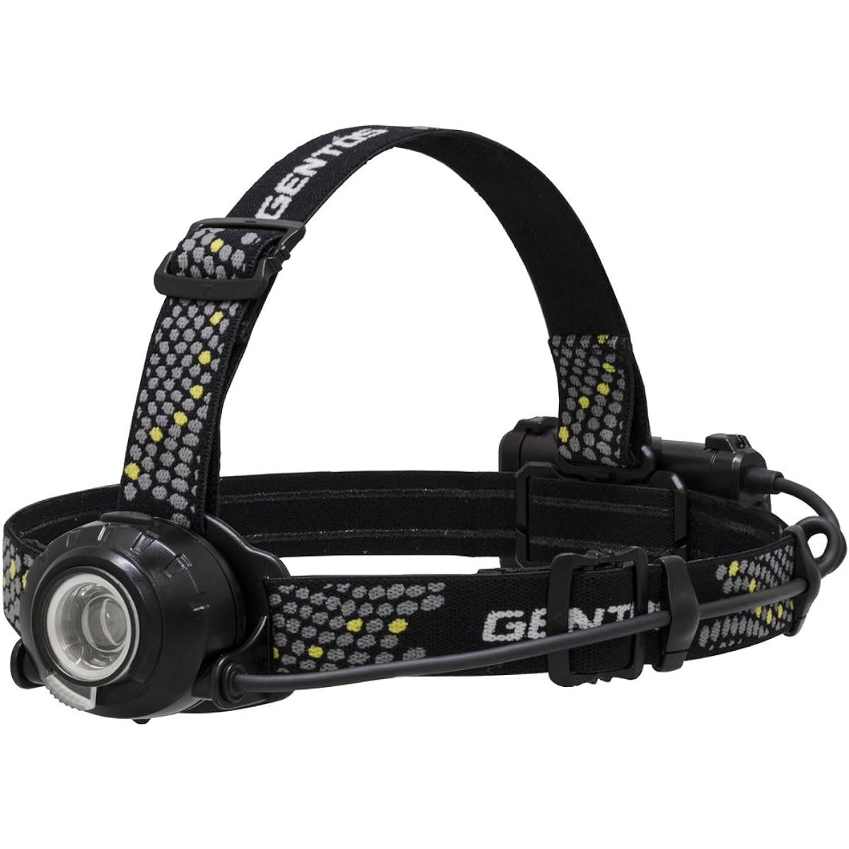 GENTOS LED Headlight Head Wars [Brightness 200-500 lumens/Practical lighting 5-11 hours/Rear recognition light] Compliant with ANSI standards