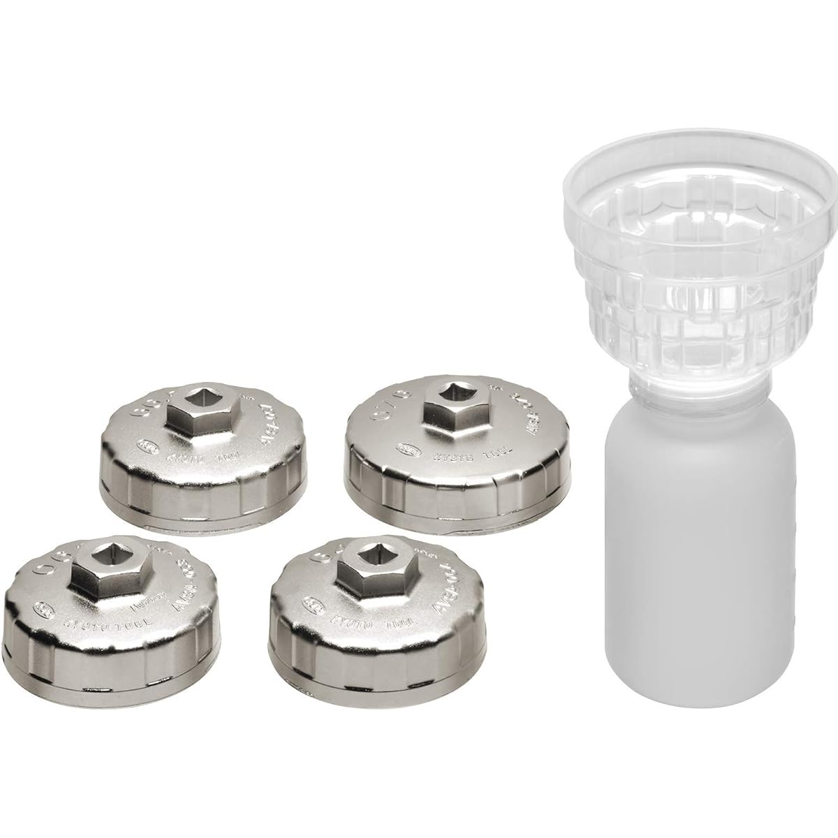 Kyoto Machinery Tools (KTC) 250ml Filter Oil Catcher Set ATVP5