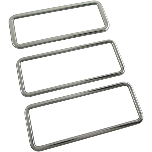 BRIGHTZ Delica D:5 CV1W Super Mirror Stainless Plated Driver Side Switch Ring 3PC [INT-ETC-248] CV1 CV D5 Diesel 37513