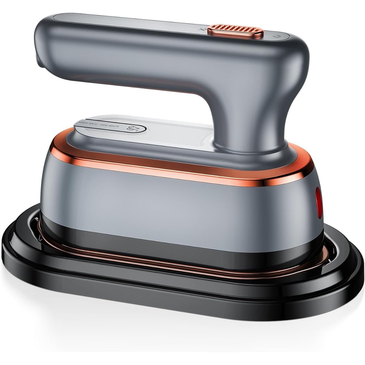 Iron Steam Iron, (2024 New Type, Dry Iron Function, Foldable), Clothes Steamer, Shorter Wrinkles, 15 Seconds to Get Up, Handy Iron, 360° Continuous Steam, Powerful, 180° Adjustment, Hanger Steamer,