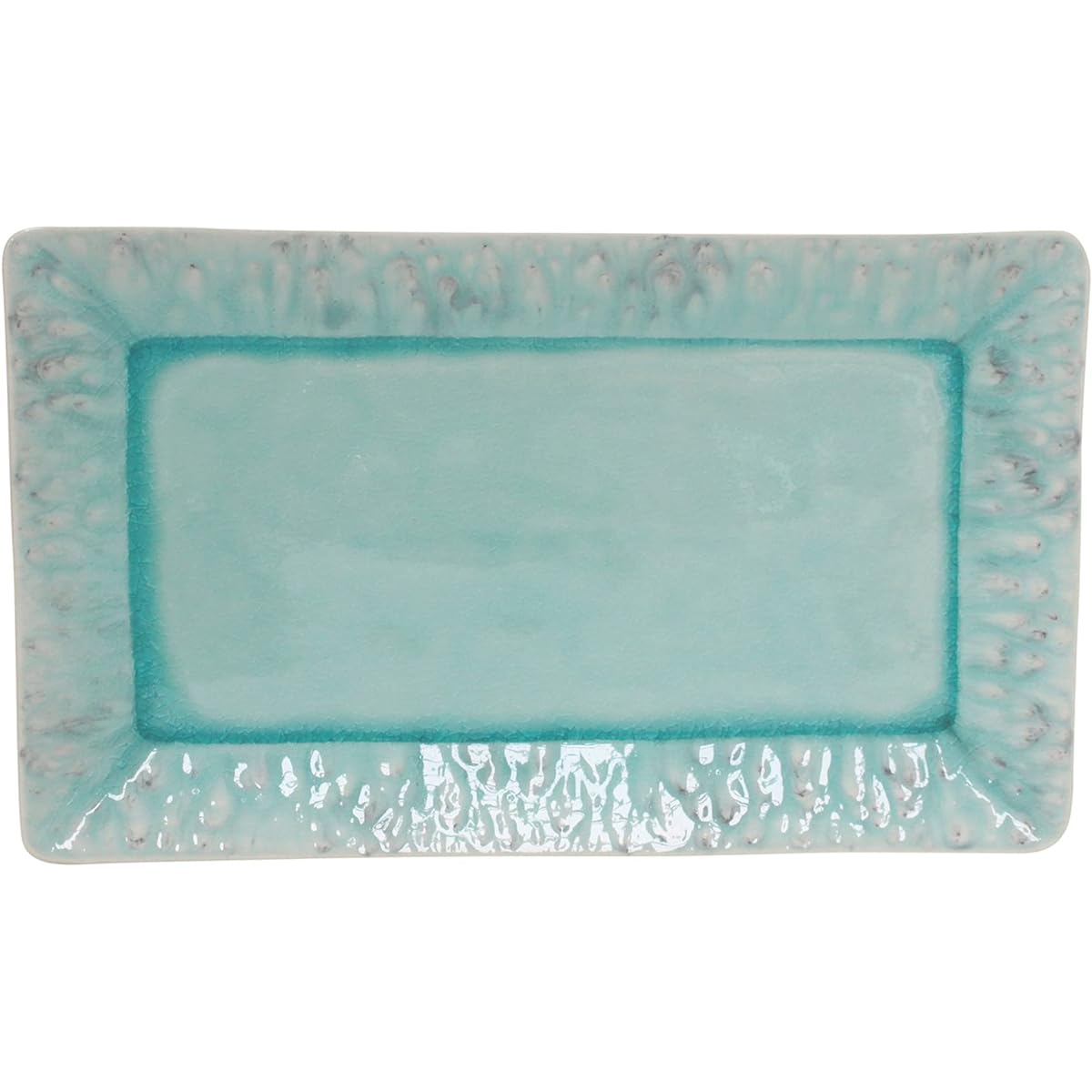 [Regular Imported Product] Costa Nova Plate Long Plate Rectangle Tray L Approx. 40cm Madeira Blue Dishwasher Safe Microwave Safe BOR401B