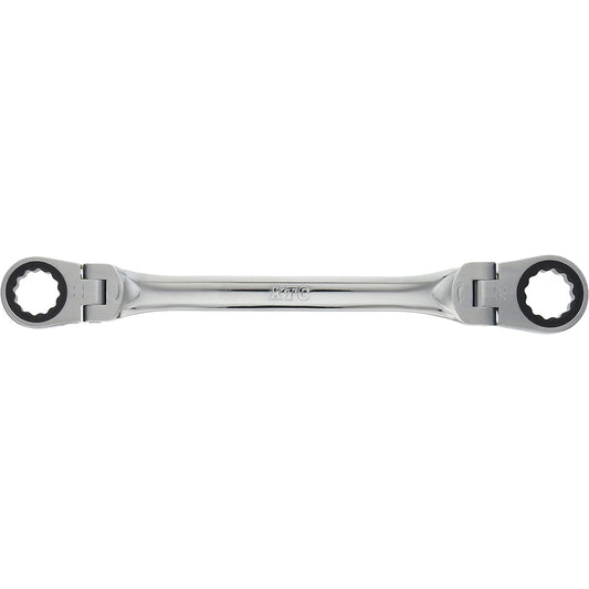 Kyoto Machinery Tools (KTC) Ratchet Box Wrench (Double Head Swing Type) 22X24mm MR12224F