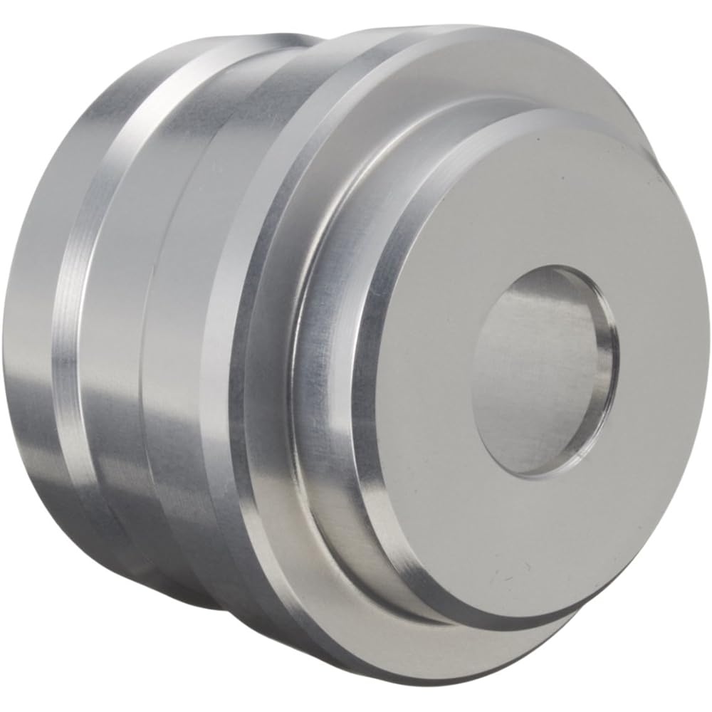SHIFT UP Aluminum Axle Slider [M12 Short] For Front [Machined Aluminum/Silver] 210085-03