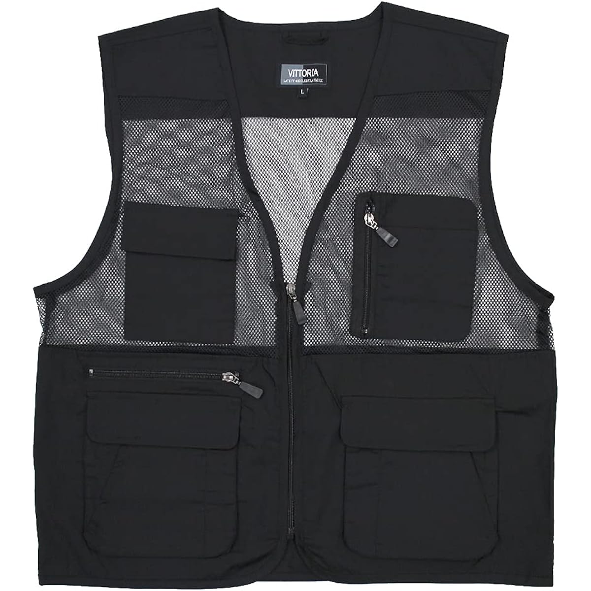 [VITTORIA] Mesh Vest, Lightweight, Breathable, Outdoor, Camping, Fishing Vest, For Photography, Climbing, Travel