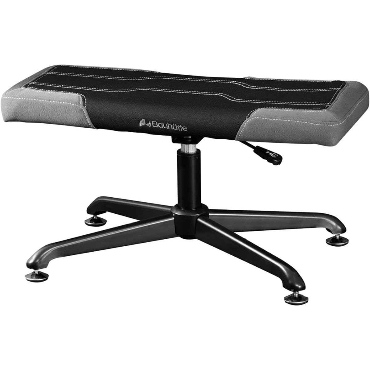 Bauhutte Gaming Ottoman Wide Gaming Chair Footrest Black Width 71cm BOT-700-BK