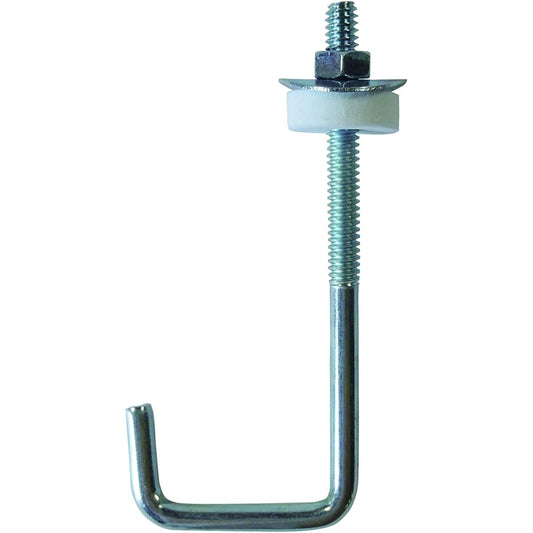 DAIDOHANT (Corrugated hook) Channel bolt set (Iron/UNIQLO) (Nominal diameter D) 1/4 x (Width W) 45 x (Length L) 125mm (100 pieces) 34809