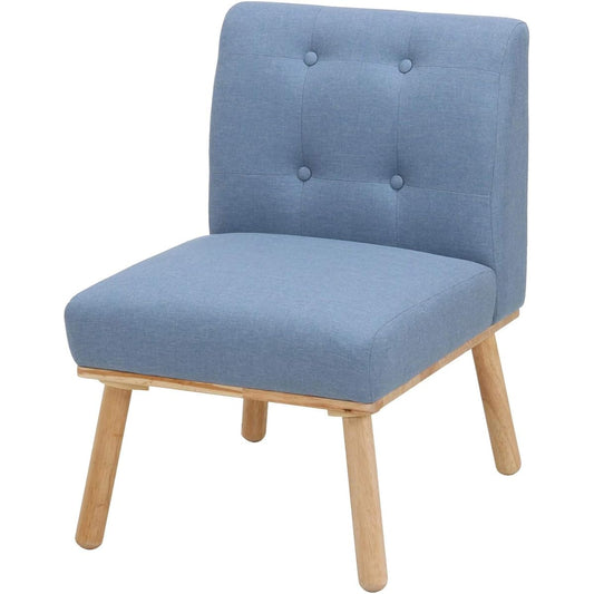 Fuji Boeki 1 Seater Sofa Width 54cm Blue Fabric Natural Signature Heml 37026