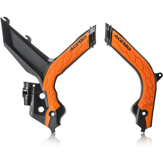 Acerbis X-GRIP Frame Guard SX 19-22 SXF/XC/XCF Black/Orange #313 AC-23599