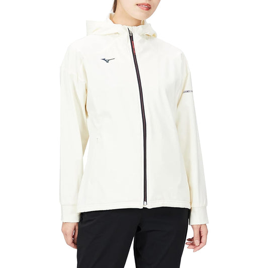 [Mizuno] Training Wear Tech Shield Jacket Hoodie Parka Windproof Water Repellent Stretch 32MC2860 Women's