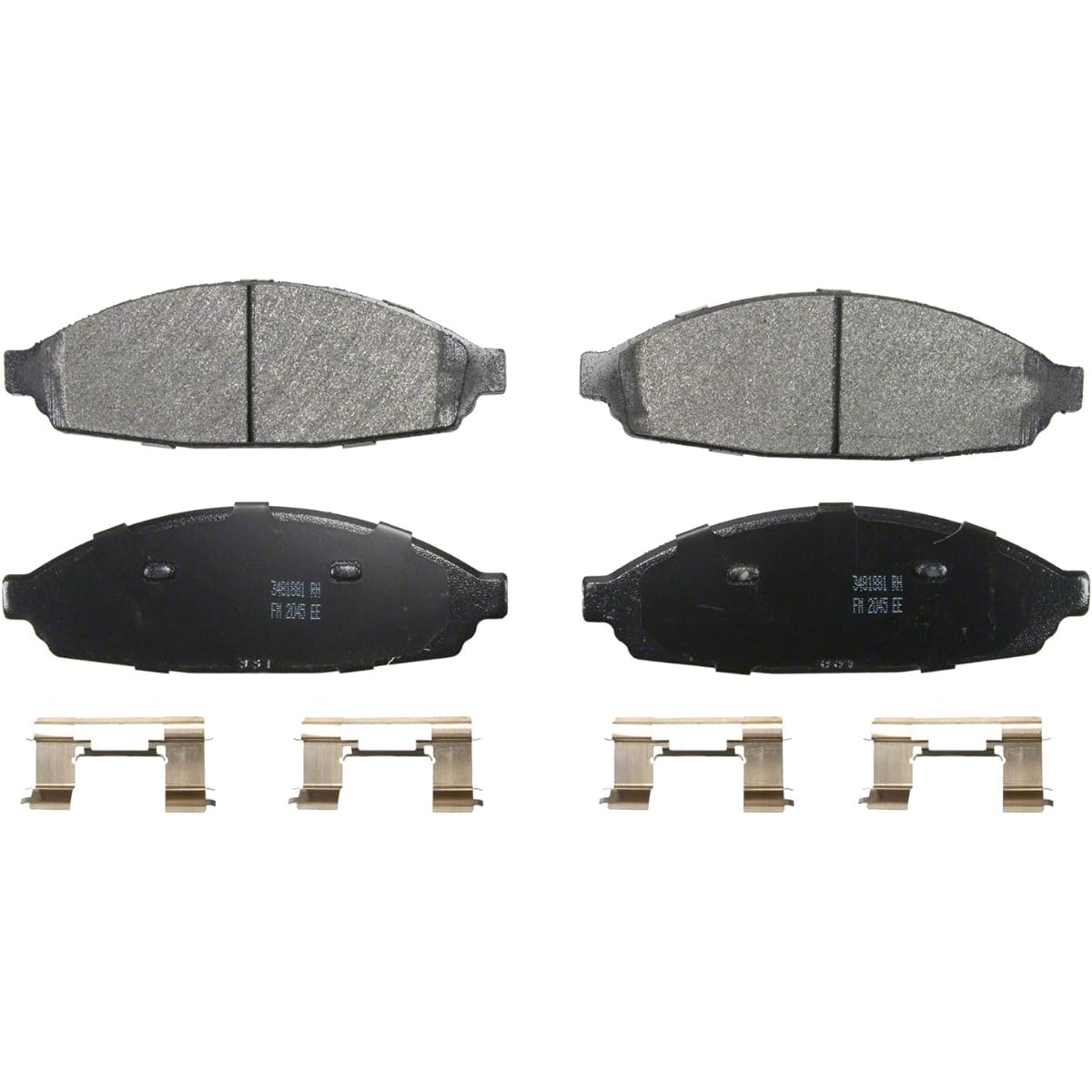 WAGNER SEVEREDUTY SX931 semi -metallic disc brake pad set