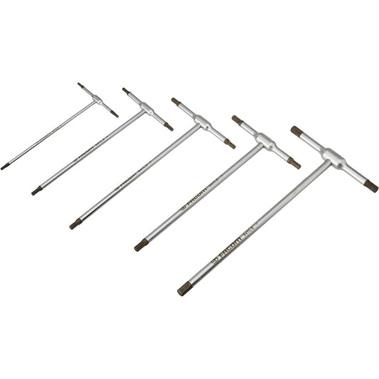 Facom hex wrench set T-handle 5pc. Metric T-handle hex key 84TC.JE5 FACOM