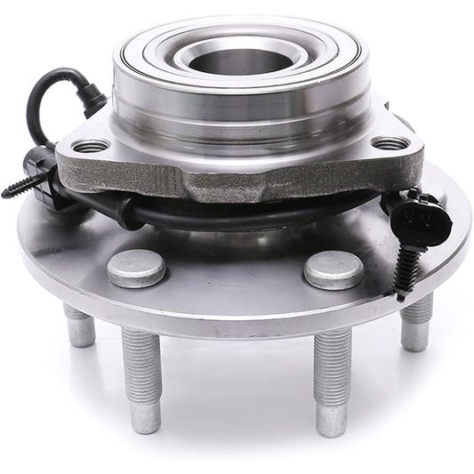 HICKS 515036 Front Wheel Bearing Hub Assembly (4WD Only) Chevrolet Avalanche Express 1500 Tahoe Silverado 1500, GMC Yukon Sierra Savana 1500, Cadillac Escalade 6 Lug W/ABS 4WD Only 1 Set