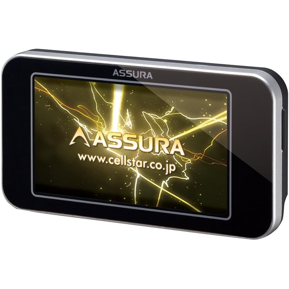 CELLSTAR Touch Panel One Body Type GPS Radar Detector VA-508G