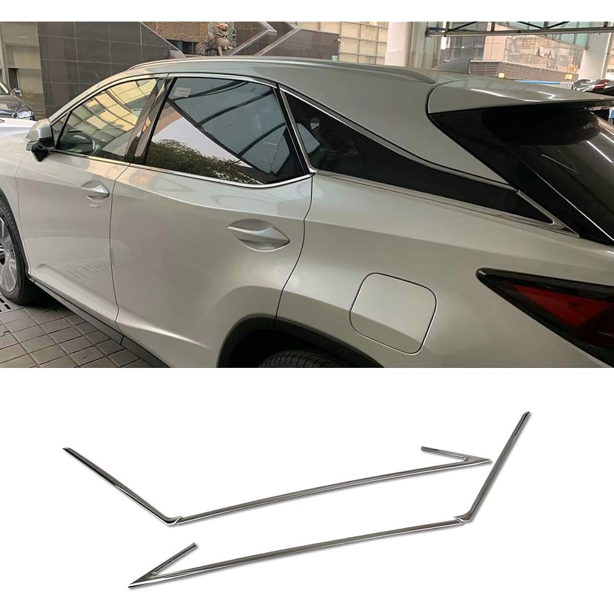 Beautost Rear window frame Seaper trimping stainless steel