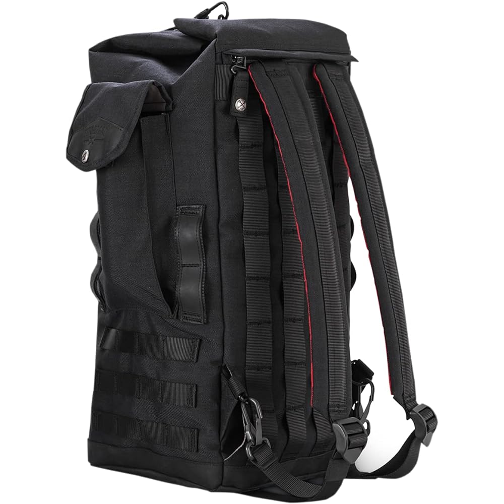 Burly Brand Black Sissy Bar Backpack Black B15-1013B (Manufacturer discontinued)