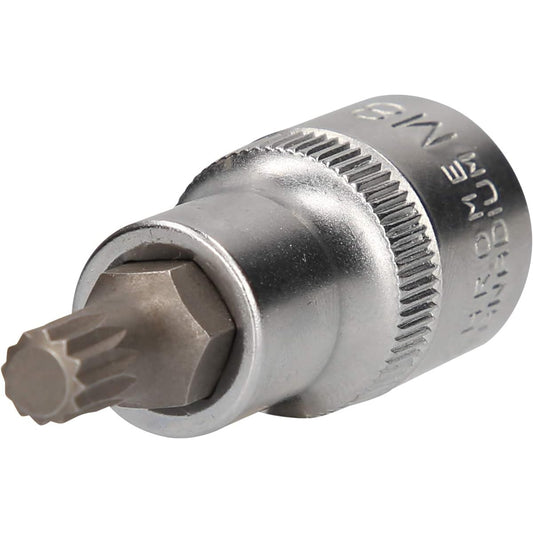 KS Tools 1/2" Spline Bit Socket Length 55mm M8 BT022932