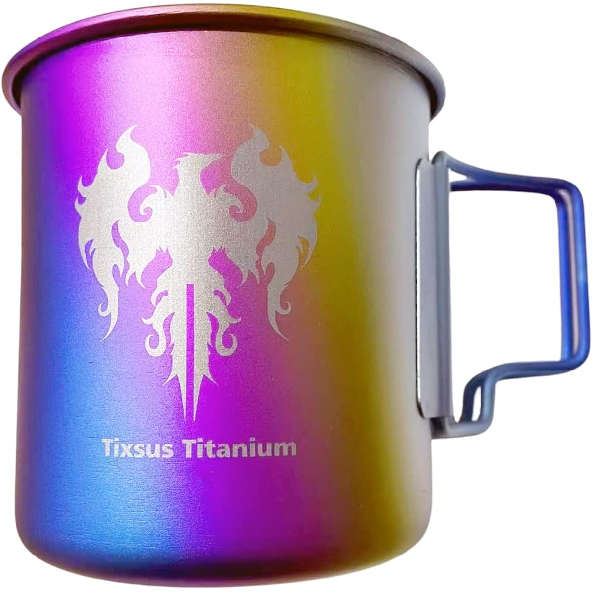 Tixsus Titanium Gradient Single Mug Rainbow