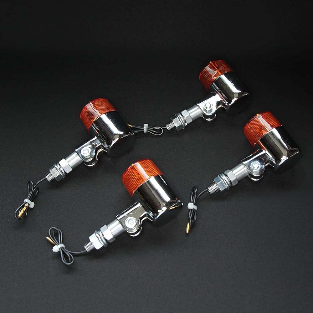 CHERRY [581] Round European Turn Signal 35mm Orange