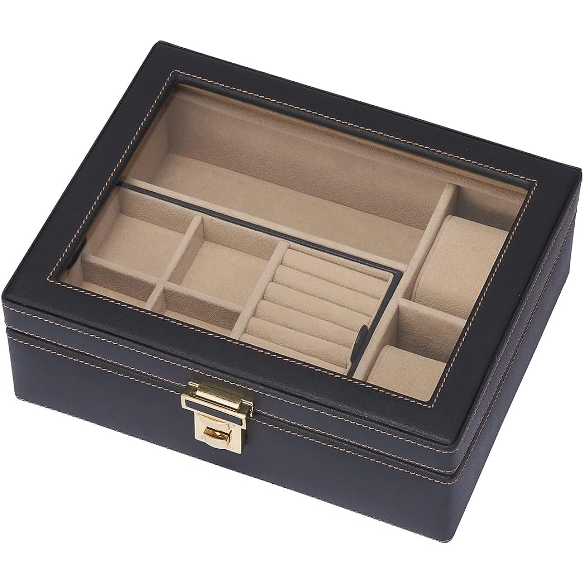 Chatani Sangyo Elementum Men's Storage Box 240-473 H85 x W240 x D200, Cushion Size: Approx. 35 x 55 x 63 mm, Cushion Girth: Approx. 170 mm