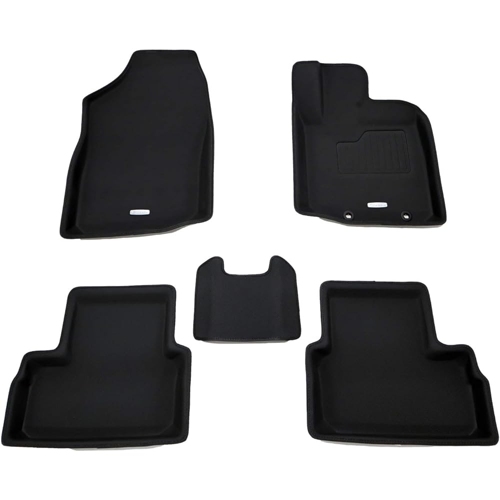 Clazzio Floor Mat 3D Type Set for 1 Car Rocky/Rise Gasoline Car R1/11~ / REX R4/11~ NEW Rubber Type Black ED-6590 [5EEDB6590K]