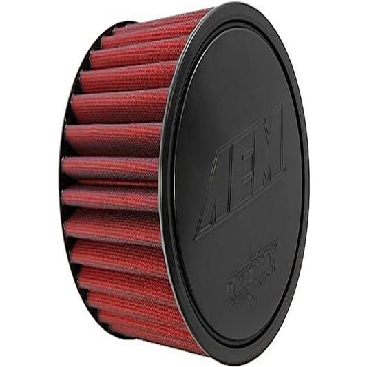 AEM 21-2049DK Universal Dry Flow Clamp On Air Filter Round Tapered Flaangi Flaangid Inner diameter 89mm Height 227mm