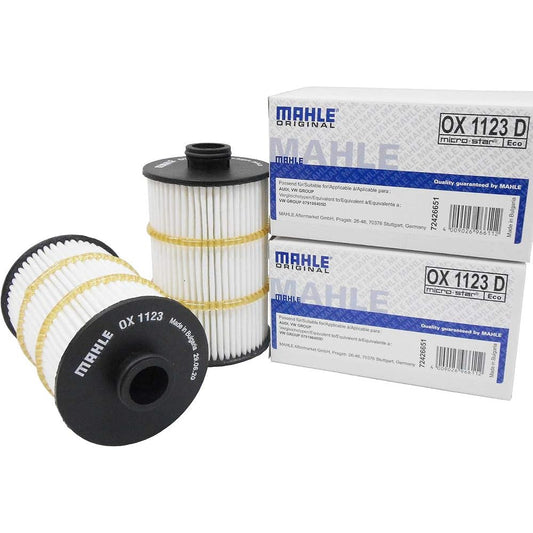 [Set of 2] MAHLE Oil Filter Oil Element Audi A8 RS6 RS6 Avant RS7 RS7 Sportback S6 S6 Avant S7 S7 Sportback S8 S8 Plus *Model compatibility must be confirmed MAHLE O5020 x 2 Made by genuine filter manufacturer