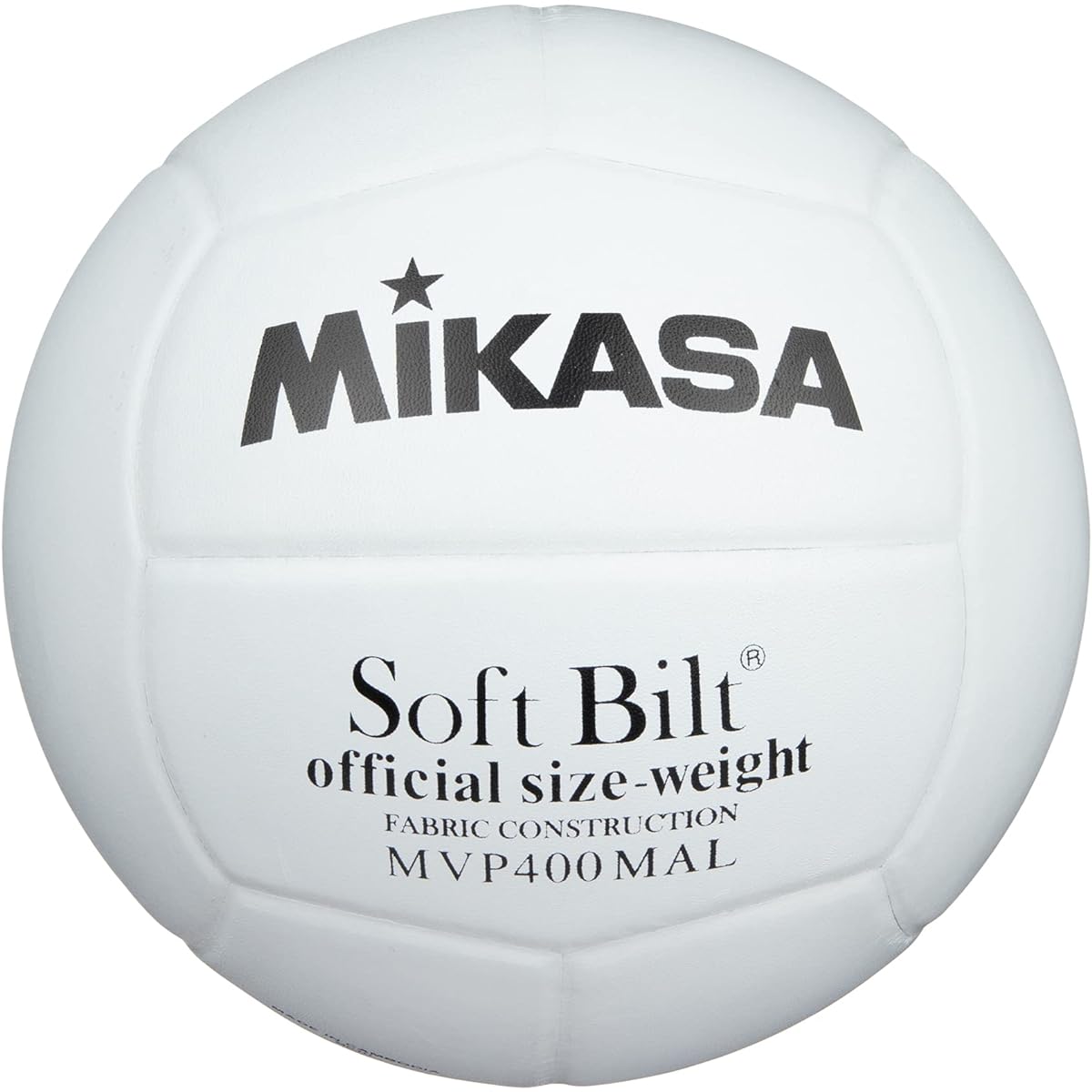 MIKASA Mom's Volleyball No. 4 Practice Ball (Junior High School Students/Moms) White Natural Leather MVP400MALP Recommended Internal Pressure 0.3 (kgf/㎠)