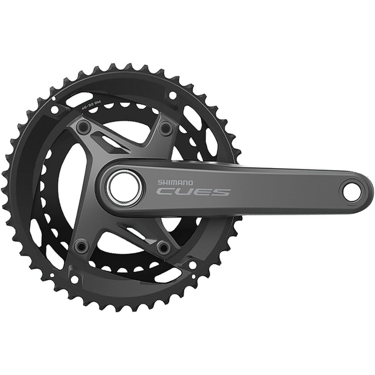 SHIMANO CUES Front Chainwheel FC-U6010-2 with Chain Guard Crank Length/170mm 46/32T 11S EFCU60102CX62C