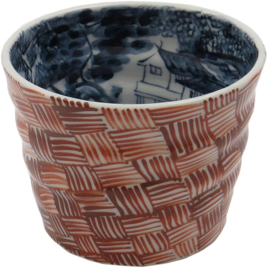 Kyoto ware Kiyomizu ware Konosuke Murata Soba Chiyoguchi Akaashiro Uchisansui MK-014