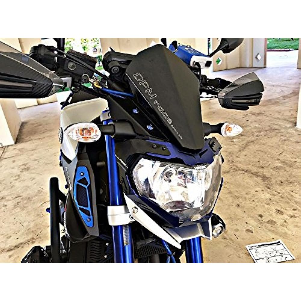 RIDEA Aluminum Headlight Cover Gold MT-09 2014- HLG-Y02-GD