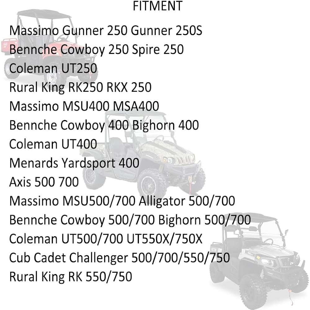 UTV ATV700 500 engine HISUN MASSIMO Bennche oil filter