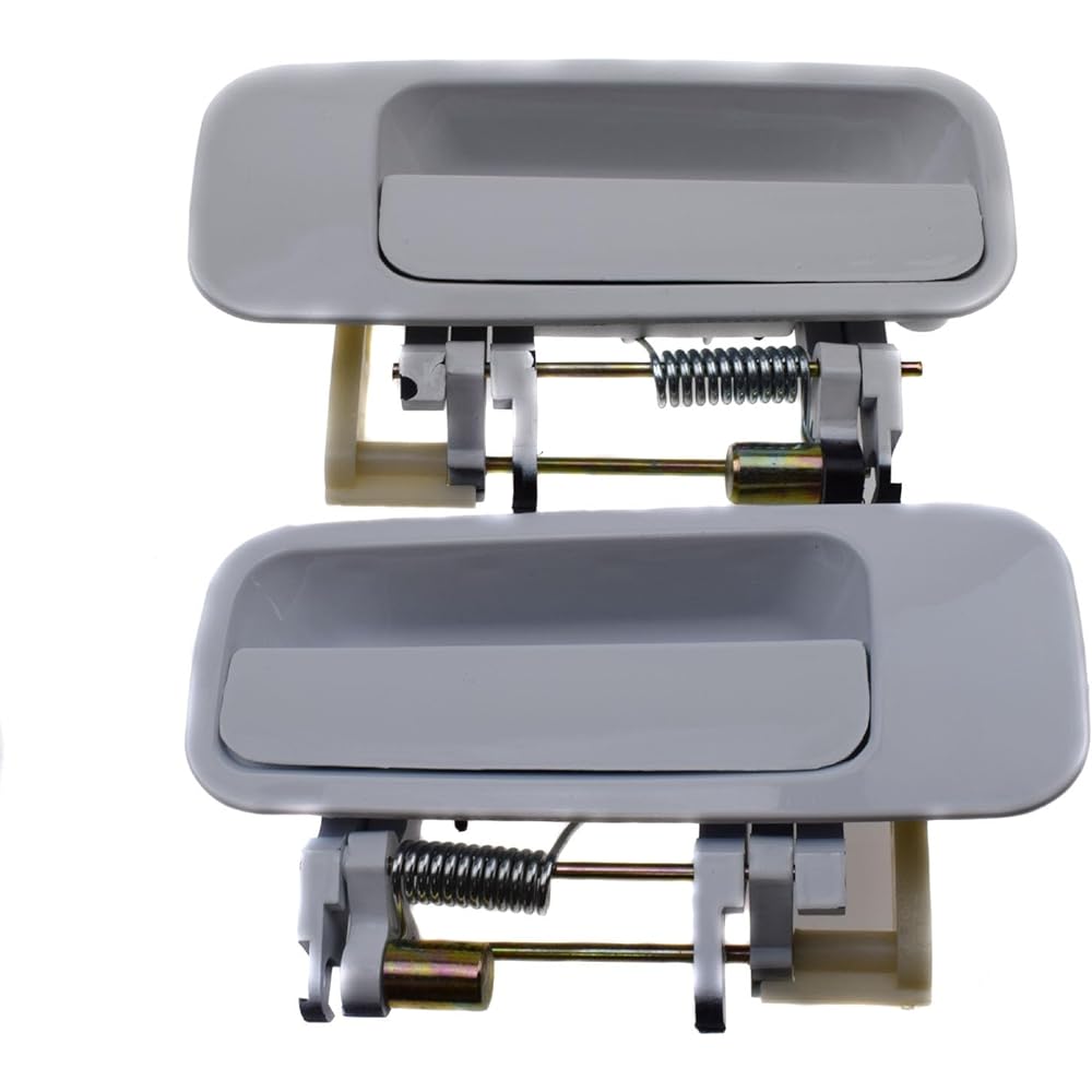 Car Parts White Outside Door Handle Rear Front Left and Right LH RH Toyota Camry 1997 1998 1999 2000 2001 69210AA010 69220AA010 Car Parts (Color: Rear Left RL)