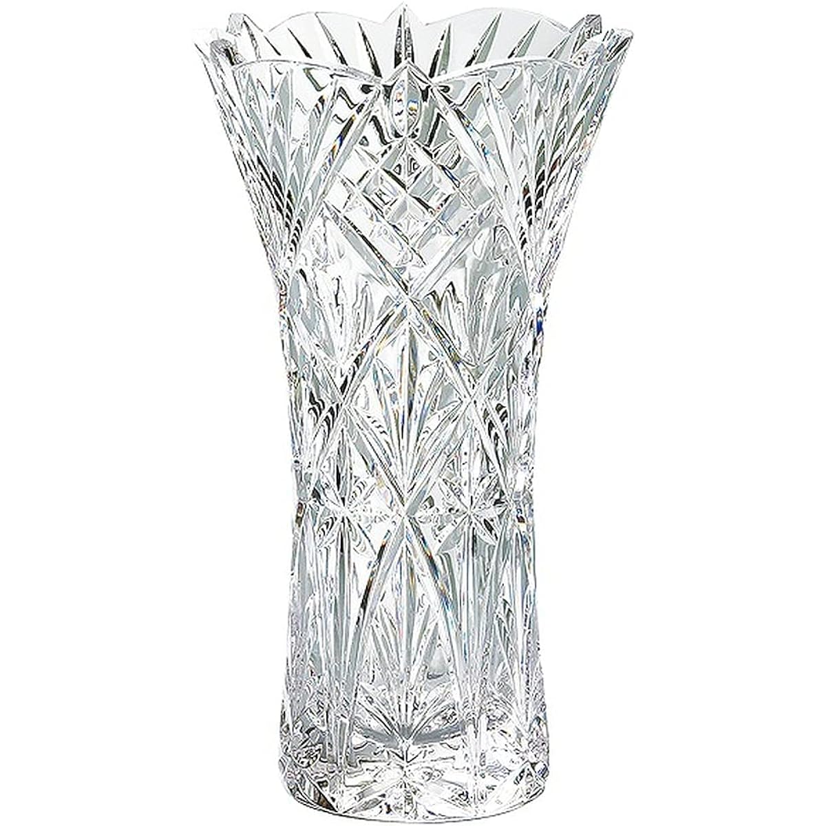 NARUMI Glassworks Vase Flora Clear 25cm GW8000-69250
