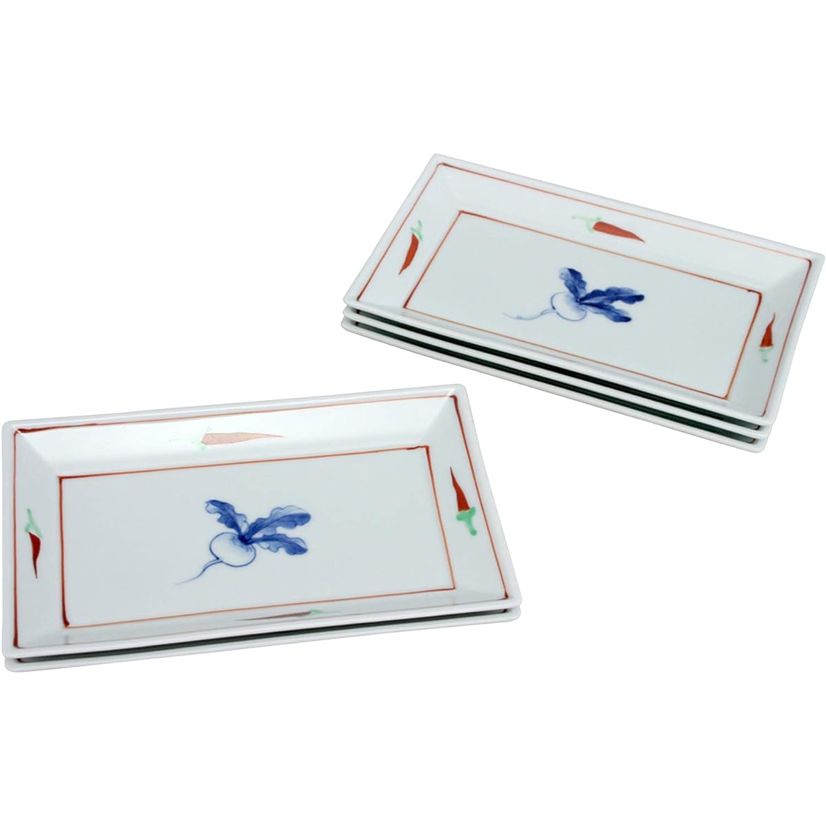 Arita ware Oyamine kiln Kabue grilled plate set 51994