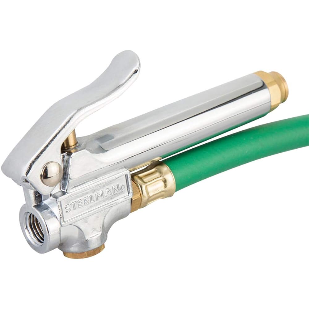 SteelMan 75052 Straight Chuck Tire Inch with 12 -inch hose