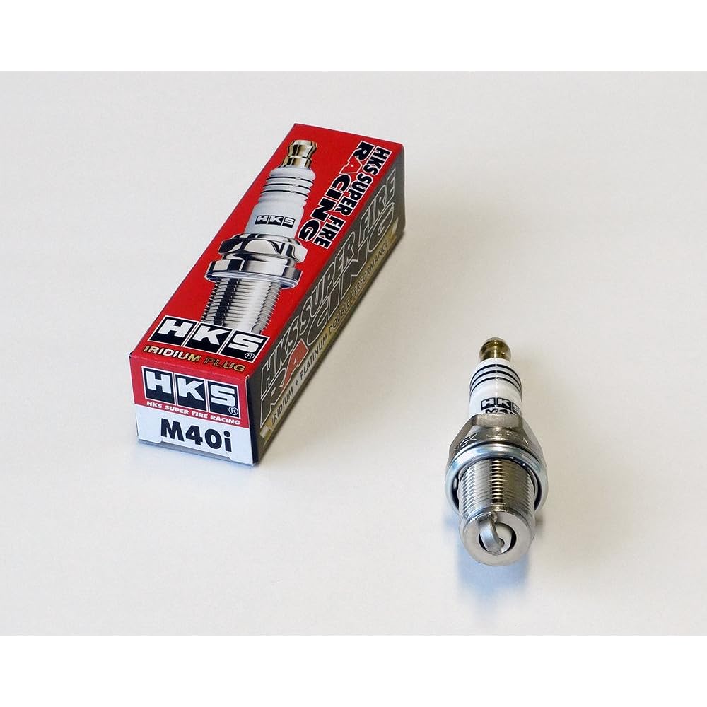 HKS 50003-M40i Superfire Racing Plug, M40i, ISO Type, ?0.6 x 0.7 inches (14 x 19 mm), 0.6 inches (16 mm), Equivalent to NGK8