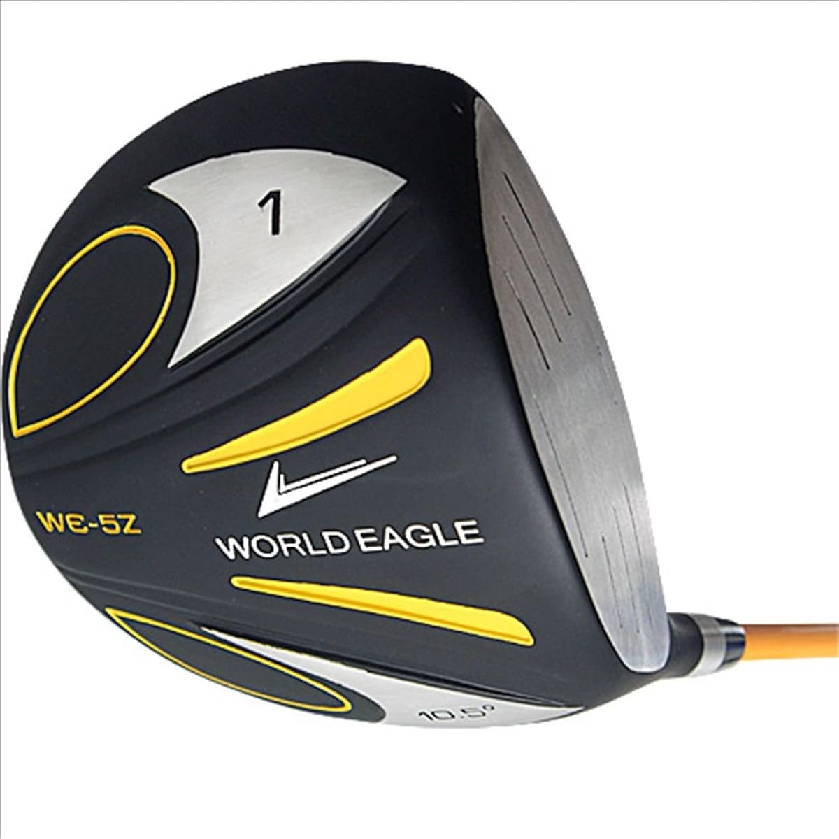 World Eagle 5Z Men's Driver Black Without Head Cover Right Flex R WE-5Z-DR-BK-R-RP R