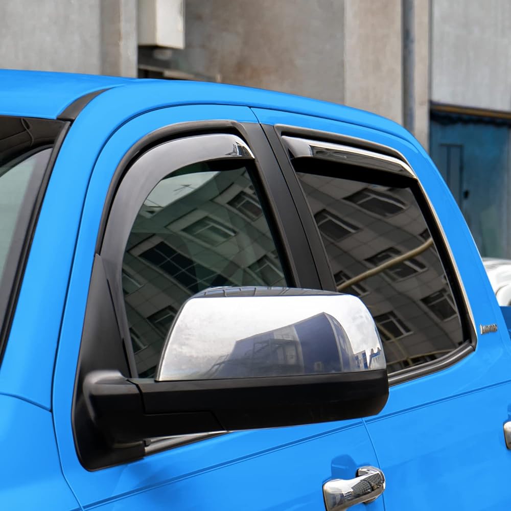 GOODYEAR (Goodyear) GY003412LP Window De Frector Toyota Tandra 2007-2021 CREWMAX Window Vent Dimp Dimproach Accessories 4