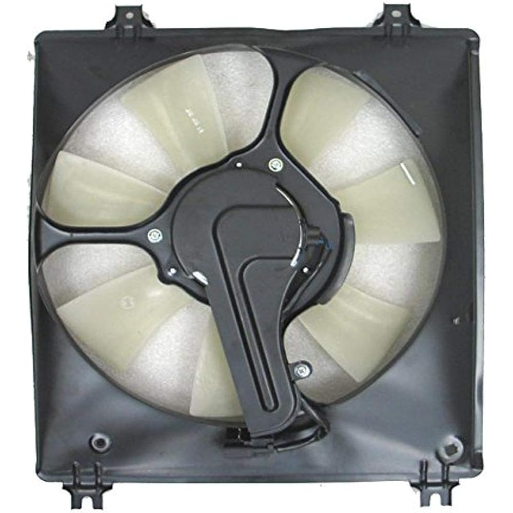 DEPO 327-55012-101 Replacement A/C Condenser Fan Assembly (This is an aftermarket product. Not manufactured or sold by the OE car company).