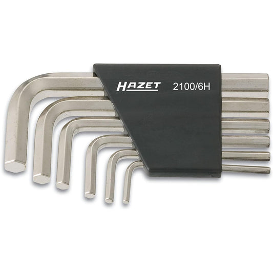 Hazet 2100/6H Hexagonal Offset Screwdriver Set of 6 3-10mm