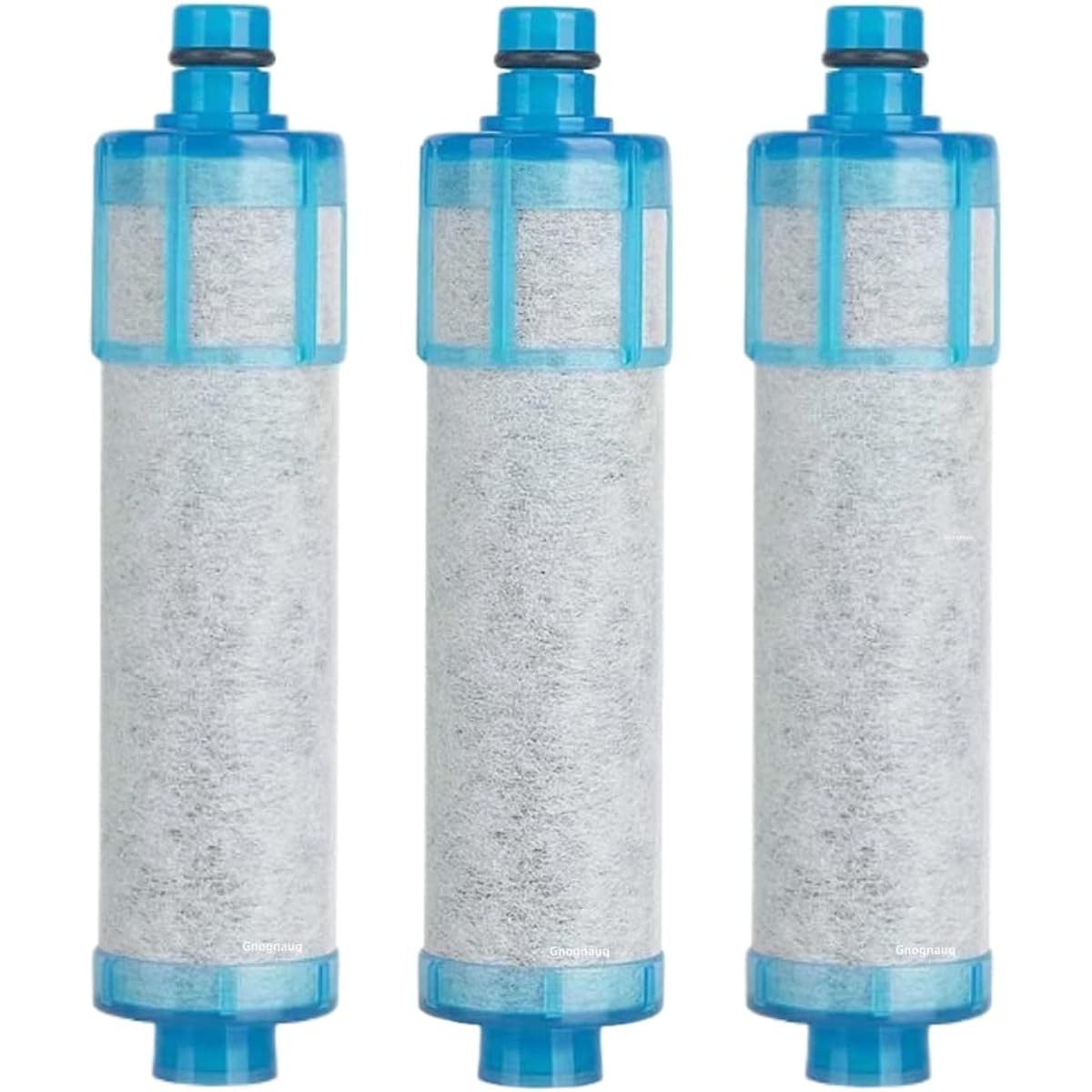 Gnognauq Replacement Water Purifier Cartridge (JF-21-T) Water Purifier Faucet (Set of 3) Ridge All-in-One Chlorine Removal Cartridge (Compatible Product) (3 Pieces) JF-21-T Ceramic