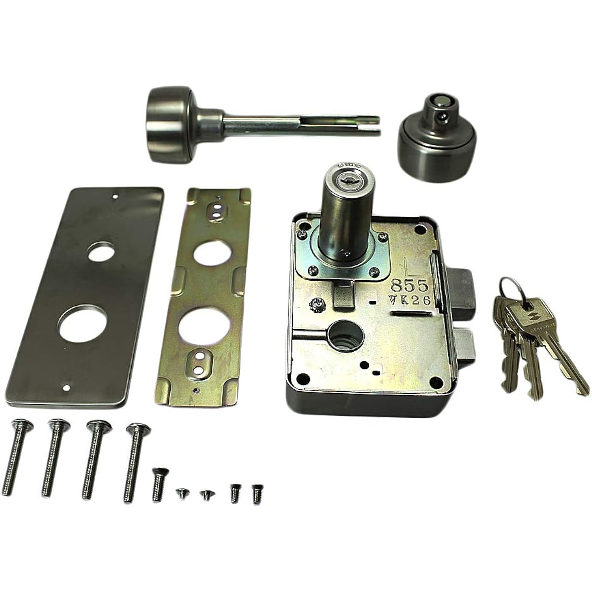 Miwa Lock M Series Replacement Lock All-Purpose Public Lock Type Left-handed