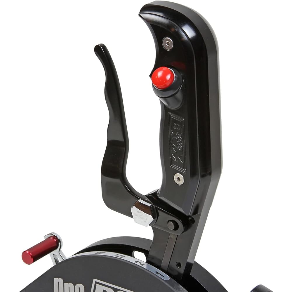B & M magnum grip side plate 12V with button black 81063BM