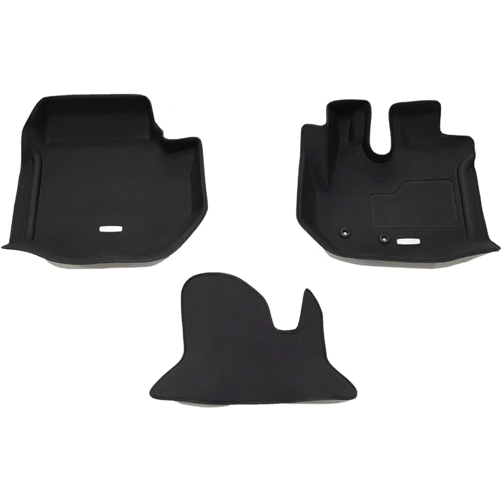 Clazzio Floor Mat 3D Type Front Hiace Van / Regius Ace Van / Bongo Brony Van 200 Series DX NEW Rubber Type Black ET-0238 [5EETA0238K]